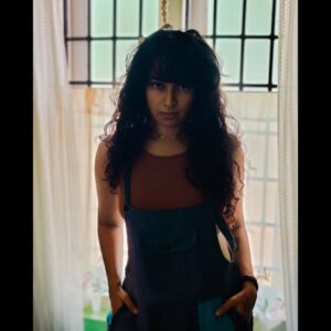 indhu Instagram - "A bit foolish, a whole lot proud;
Mainly innocent and looking at the whole wide world around. 
Temperamental, unique ,yes, but prejudiced not;
Heart on my sleeves, please do not let me rot. "

 -  With 🫰,Indu Thampy. 

🤗💙🌼😺