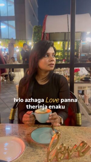 Aarthi Chandran Instagram - Adhana 🙆🏻‍♀️😌🫠🤣
Dress @rooshy.in 
idhu en vanmam ila 🙊 @deepikaa_kumar oda vanmam 🤣😝

#makeupaddict #reelsinstagram #reels #makeuptutorial #makeupartist #tamilreels 
 #reels #feelitreelit #reelsinstagram #tamilreels #gowiththetrends #reelsinstagram #love #funny #photoshoot #relatable