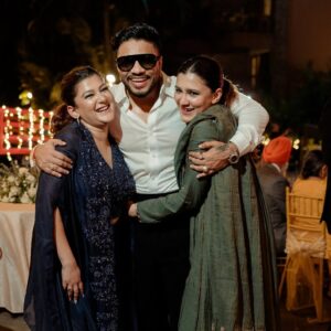 Aastha Gill Instagram - Seems like the official pictures are telling a better story! So so happy to be a part of the celebration of such a wholesome love story! 

📸 @cinelove.official