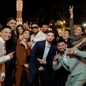 Aastha Gill Instagram - Seems like the official pictures are telling a better story! So so happy to be a part of the celebration of such a wholesome love story! 

📸 @cinelove.official