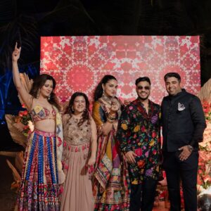 Aastha Gill Instagram - Seems like the official pictures are telling a better story! So so happy to be a part of the celebration of such a wholesome love story! 

📸 @cinelove.official