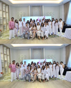 Adinda Cresheilla Instagram - With @clarinsid this evening, for the launch of their new brightening products. Cant wait to try them😍

#ClarinsIndonesia