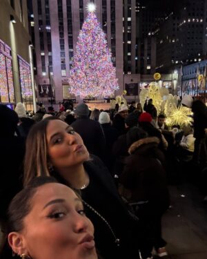 Adrienne Bailon-Houghton Instagram - December is off to a great start… 
🎄📷