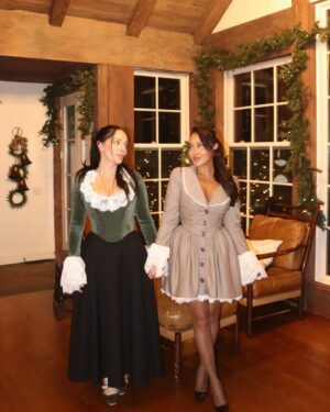 Adrienne Bailon-Houghton Instagram - Christmas Night 2024 🎄📷
1. My sister @claudettebailon is the greatest host of all time! Period. And I got pics to prove it. lol. 
2. The theme was… Little Women / Cottage Christmas 🤎 (my fav theme so far…)
3. She’s definitely the graceful one… love her so much. My ballerina 🩰🤍 Tatette.
4. So… this is how @everjames has been smiling for the camera lately. I’m just going with it lol.
5. Every corner of this house is so special… every detail. He loved this truck and all the Santa’s.
6. And just imagine… it was prettier in person. I tried to capture the magic- we were transported in time! 
7. My sweet tooth loved this corner… but of course the classics… turón & queso blanco y guava. 
8. My Tita 🤍 always watching over us… 
9. All the pretty corners of the kitchen. 
10. Anndddd the living room fireplace & piano.
11. The “Bailon men” lol. @freddybailon60 
12. This Horse painting was purchased at a Martha Stewart estate sale… obsessed.
13. And because my mom knows about my obsession… she gifted me @marthastewart48’s 100th book- can’t wait to try these recipes and use my great grandmother’s pilón! Heirlooms. 
14. Obsessed with these sleeves on my @houseofcb dress! Perfect for the occasion.
15. Obsessed with him 🤎 @israelhoughton 
16. Looking very handsome… my guys matched! 
17. Me & Mariah - I’m shocked we didn’t make reel this year… such a fail @mariah.houghton lol. 
18. Primas! Love them so much… @debra.joyy & @deannaa.joyy (also my God Daughter)
19. These 2… always dancing 💃🏽 Wepa! @nyricanmama @bravelord1 
20. My baby boy playing the conga for parrandas! Excuse my shouting. lol. This year has been so special… because he got to participate & was loving every moment! Xx