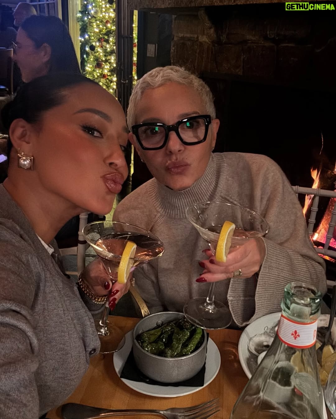 Adrienne Bailon-Houghton - 70.9K Likes - You know I love lists… 
1. a few of my favorite things… 🎶♥️🎄
2. my album “New Tradiciones” is back! new cover artwork and a little @everjames interlude lol. 
3. red roses for the holidays… who am I?! loving them. thank you @israelhoughton 🥀 
4. tablescaping for the holidays… excited to host our family “noche buena” again this year! 
5. we are officially into the grinch! @everjames is obsessed & Jim Carey deserved an Oscar!
6. grinch pancakes: gluten free pancake mix, spinach, vanilla, cinnamon, eggs & milk. blend!
7. they are shockingly delicious! and they have a lot of spinach in them… but, you don’t taste it! 🌲
8. i love my family @luciaparker @jakesalomon @pinkparkers the most thoughtful! @petiteplume
9. ummm the ultimate holiday bop! and of course @lana_hawatmeh’s fav song to sing really loud! lol.
10. the things i find and love @homegoods - this was definitely @everjames approved! And cocoa scented.
11. So we had to try it as a family lol. looked gross but it was so much fun! i am such a boy mom.
12. we jumped in the shower afterwards… but, @everjames did not want me to drain the tub! 
13. this is me negotiating with a 2 year old… and yes his onsie is also… the grinch. we all have them!
14. and hopped back in bed to watch… you already know… it was honestly my dream lazy morning lol.
15. more @skims holiday treats! obsessed.
16. i absolutely love the smell of pine… love buying fresh wreaths, garland & mini trees for the house! 
17. holiday dinner dates w/ @israelhoughton - that feel like I’m in a @hallmarkchannel movie 🎥 
18. wood burning fireplaces, while listening to holiday tunes on a double date with my parents! 
19. we arrived first… so of course i had to take a pic.
20. the woman that always made the holidays so special for us… the reason I had the best childhood, traditions & memories. i love you @nyricanmama ♥️