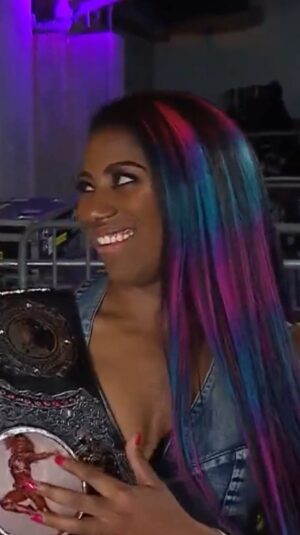 Adrienne Reese Instagram - The 2025 #OwenHartCup has begun and the forever #ROH Women’s World Champion @AthenaPalmer_FG scoped out a possible future opponent in TBS Champion @MercedesMone at #AEWDynasty!