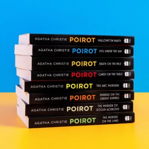 Agatha Christie Instagram - Some April readers are pointing out the Wodehousian humour captured in Christie’s The Seven Dials Mystery. But can you tell us which Poirot novel the Queen of Crime dedicated to fellow author, P. G. Wodehouse? [Answer on Tuesday 22nd]
