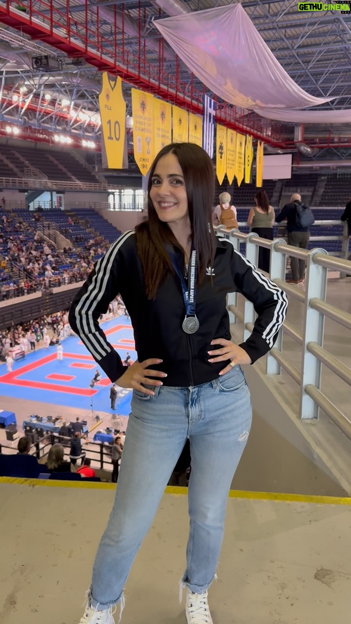 Aggeliki Daliani - 7K Likes - “Ασημένιο μετάλλιο στο Πανελλήνιο Πρωτάθλημα! 🏆🥋 Περήφανη μαμά ενός πρωταθλητή… αλλά ας μην ξεχνάμε και ποιος έτρεχε 6 μέρες την εβδομάδα στις προπονήσεις!!!😂😂.
@odysseas_karateclub
@mariza_soumbasaki
#nikitas
#KarateChampion #ProudMom #ΜετάλλιοΓιαΌλους #HardWorkPaysOff #TeamworkMakesTheDreamWork”