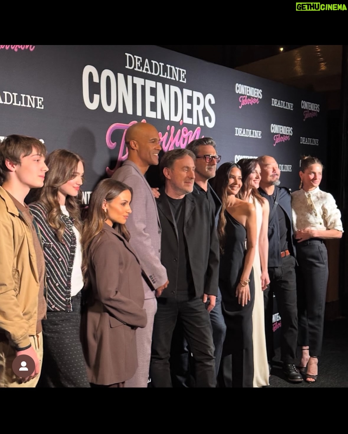 Aimee Carrero - 31.4K Likes - Thanks @deadline for letting me bring a plus 1!
#YourFriendsandNeighbors Deadline Contenders Q&A last night
Styling: @bradgoreski
Makeup: @storyofmailife
Hair: @milesjeffrieshair Extensions: @alexpardashian
