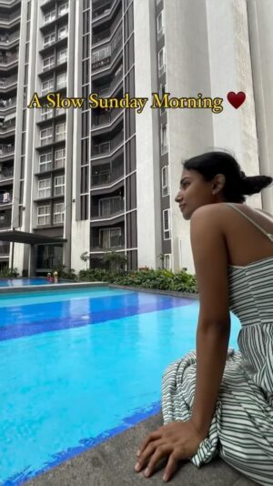 Aishwarya Raghu Instagram - A slow Sunday Morning that we all deserve ♥️

#slowliving #krishandaish #gratitude #viral #viralvideos