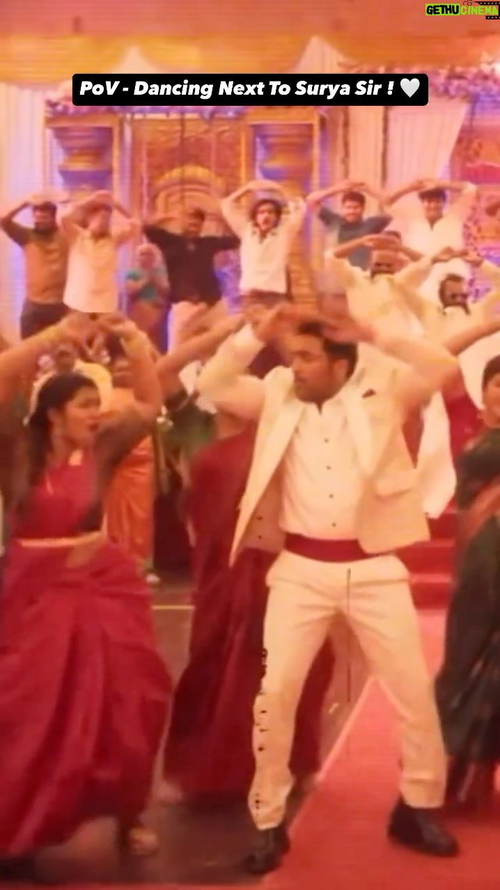 Aishwarya Venka - 1K Likes - Kanimaaa 🤍🤌🏻 #RETRO
A 90’s Wedding Celebration 🎉
Happy to be a part of this great song ! Dancing next to @actorsuriya @hegdepooja is purely a bliss !
Thank you master @sherif_choreographer 🔥
A @musicsanthosh Musical ♥️
A @ksubbaraj Padam ♥️🔥
#surya #suryasir #poojahedge #love #dancers #karthiksubbaraj #retro #movie #trending #happy #trendingreels #foryou #sana #kollywood #reelsvideo❤️ #reelitfeelit #suriyafans #suryafansclub
@surya_fans_club_tirunelveli @surya_fans_kerala_official @surya_fans___ @surya_fans_made_status @surya_fans_forever @suryafansz @suryaafc @_surya_fan_page_official_ @_surya_update_360_ @surya_actor @surya_fans_made_status