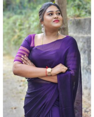 Akalya Venkatesan Instagram - Trust the Magic 🥰🥰🥰
Outfit  @_gina_couture🥰🥰
Mua @artist_hansikajabegu 🥰🥰
#loveandloveonly💞