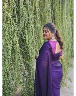 Akalya Venkatesan Instagram - Trust the Magic 🥰🥰🥰
Outfit  @_gina_couture🥰🥰
Mua @artist_hansikajabegu 🥰🥰
#loveandloveonly💞