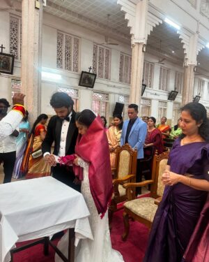 Akshitha Ashok Instagram - Kalyanam vibes 🖤🤍