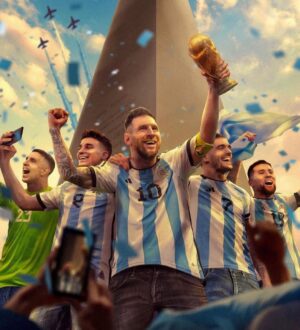 Alaa Hussein Instagram - مبروك للارجنتينييييين🥇🏆🥇🎉🎊🎉🎊🎉🎊🎉🎊🎉🎊