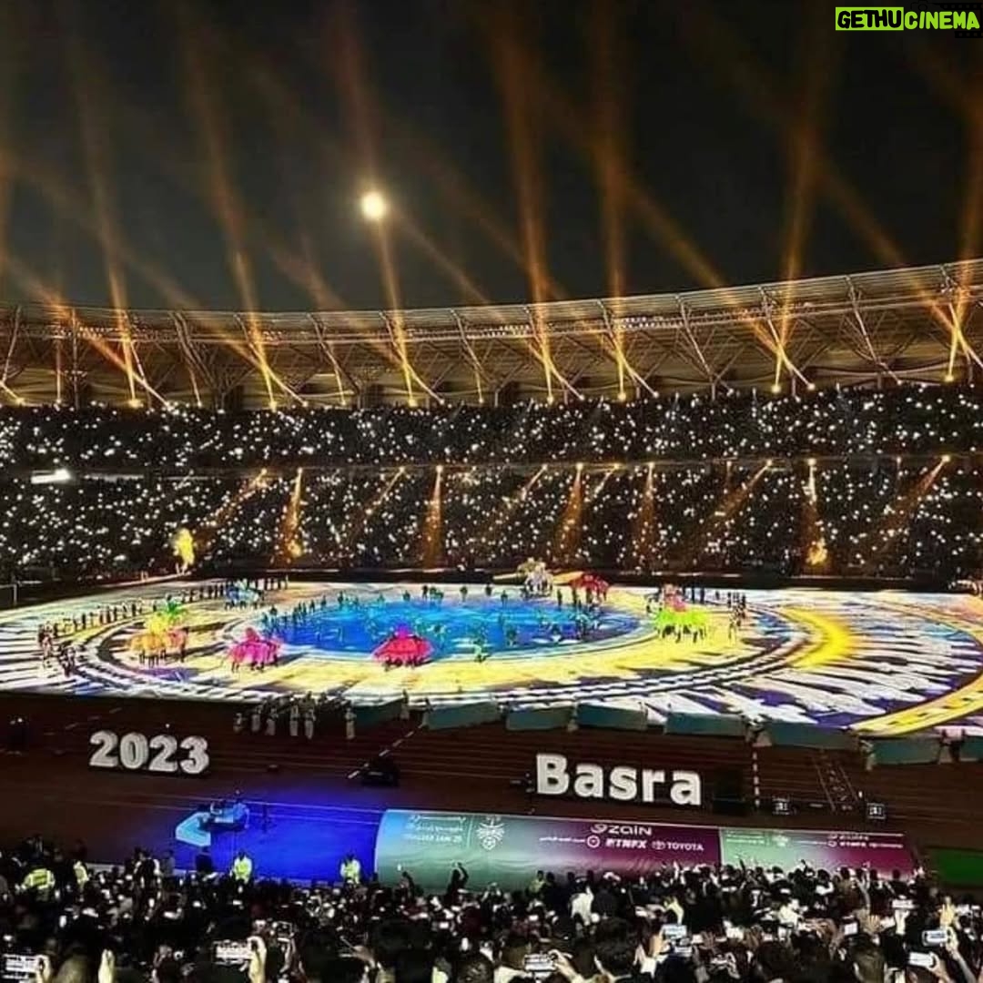 Alaa Hussein - 128.5K Likes - ماشاءالله ، بارك الله الجهود و جمال العرض و الابهار التقني الرااااائع…والغلبة للحظة ذات التأثير في الوجدان
#علاء_العيداني كان وجوده اليوم رمزاً عن كل ابطال العراق🇮🇶
#خليجي_25_بصراوي #عاش_العراق