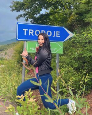 Albana Osmani Instagram - My hometown ♥️🦅 
Te shpia jeme n’Tropoje. #tropoje #visittropoja #visitalbania🇦🇱