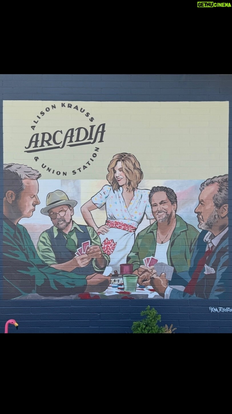 Alison Krauss - 1.7K Likes - @kimradfordartist painting the cover of ARCADIA at @grimeys Music in Nashville
ARCADIA is available now at your local record store and on all streaming platforms