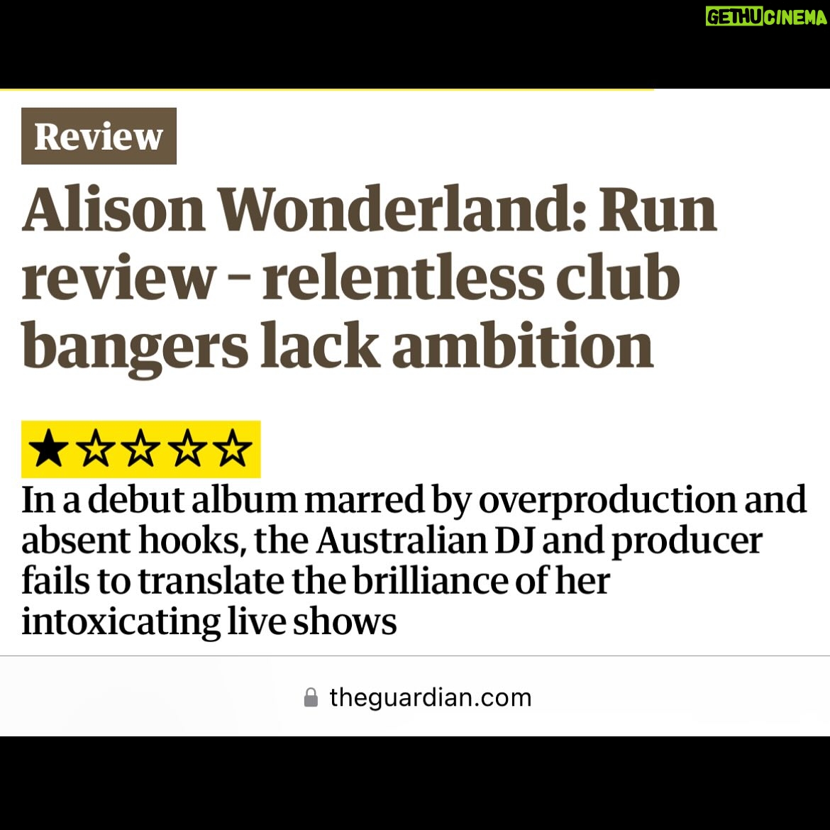 Alison Wonderland - 34.2K Likes - Happy 10th Birthday to my album RUN. This album changed my ENTIRE life . Thank you to everyone who worked on it, listened to it and danced to it. Im forever grateful. And an extra special thanks to @guardian who gave it 1 star…Never give up on your dreams. 10 YEARS!! Omg !!!!What song was your favorite on run?