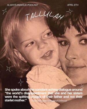 Allie Marie Evans Instagram - What happens when girlhood ends before you’re ready and womanhood begins on someone else’s terms? 

In this deeply personal episode of @theunreliablenarratorpodcast (formally known as Always Anxious, I unpack the invisible pressures women face to grow up at the “right” time, in the “right” way, and why no matter what path we take it never seems to please anyone. 

While writing my essay The Quiet Collapse of Girlhood, I sat down with two of my close friends Tallulah Willis and Sara Coates to have honest conversations about growing up, body image, public scrutiny, identity, and the quiet grief that often comes with leaving girlhood behind. From generational trauma to societal timelines to the aching nostalgia of innocence lost, this episode dives deep into the pain, the power, and the personal reclamation of becoming a woman on your own terms.

I asked everyone through the interview process what their internal age was, the answer always surprised me. I would love to know how old you are and what your internal age is and why?