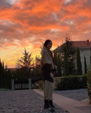 Amal Hijazi Instagram - لوحة خلقها الله ..
#سبحان_الله  #لبنان