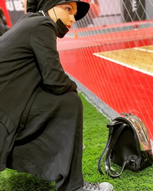 Amal Hijazi Instagram - اذا مش الاثنين الخميس ببلش رياضة مين متلي؟ 😌🙄
@champsuae @fadielkhatib15