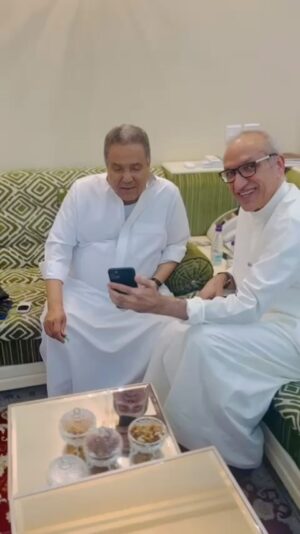 Amal Maher Instagram - سعيدة أني شفتك بخير ويارب دايما بخير فنان العرب ❤️🙏🏻