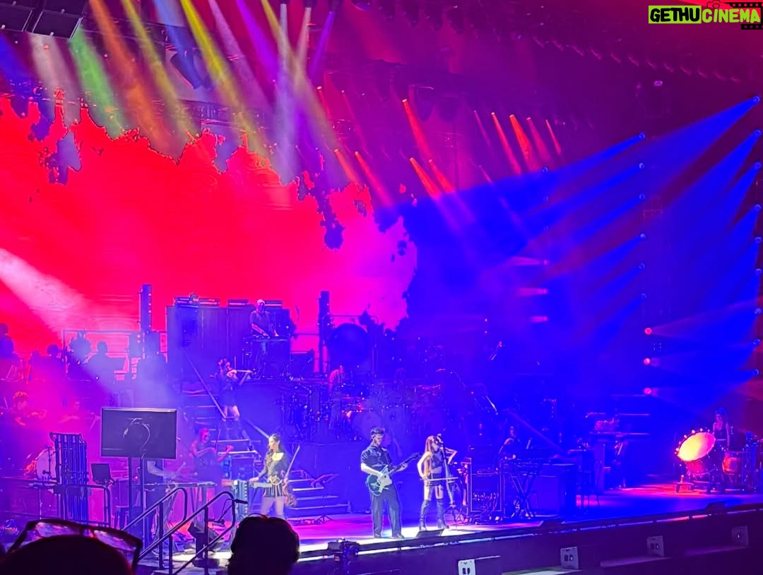 Amanda Keller - 3K Likes - What a fab night. My sons and I saw @hanszimmer and my hair is still standing on end. Think of your fave movie soundtrack and chances are he’s written it. The Lion King ,The Dark Knight, Gladiator, Dune, Interstellar,the Pirate movies, Bond films. I’ll get RSI if I list them all. If you get a chance, see him. He’ll blow your socks off.