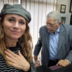 Amaya Forch Instagram - Que gran día es un día al lado de nuestro querido @valentintrujillopiano ! 
(así como me dijo @claudiovalenzuelaoficial hoy)
