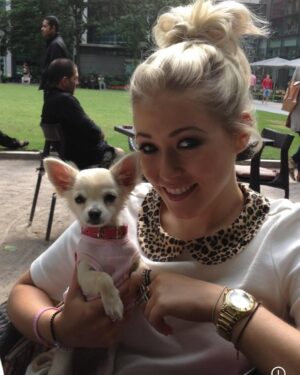 Amelia Lily Instagram - My darling Elphie, you can rest in peace now 🤍 today we said goodbye but I will never ever forget you and the memories we shared together. I will think of you every day. The amount of joy and happiness you have brought me is unexplainable. You’ve been with me through literally everything. Three years you have fought heart failure being the tough cookie you are , being on numerous of tablets morning and night. This week has been exceptionally tough watching you deteriorate so rapidly and you had totally given up. You can be with Belle and Ruby now. My first little baby and companion. I will love you always and forever my little Elphie 🤍🤍🤍