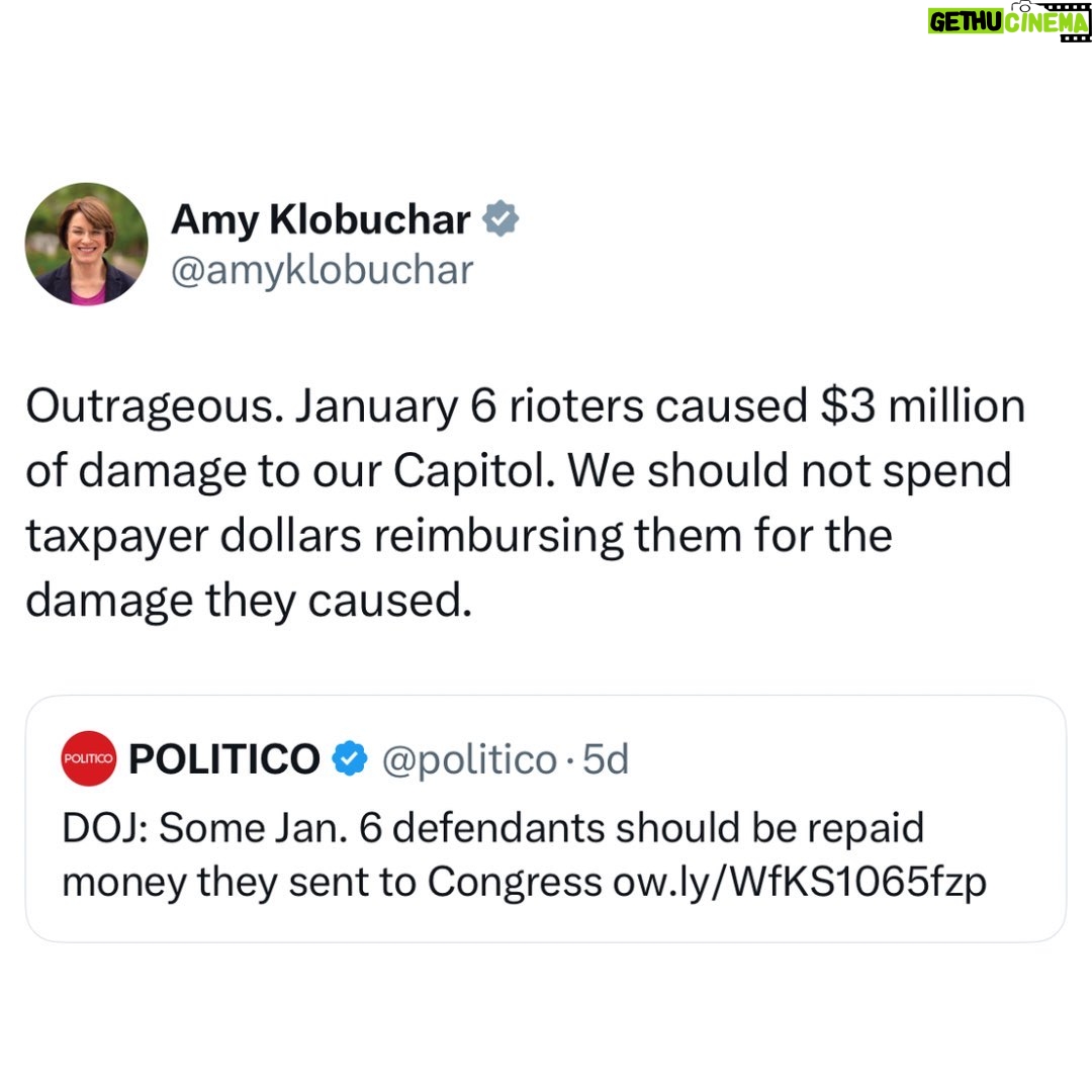 Amy Klobuchar - 4.7K Likes -