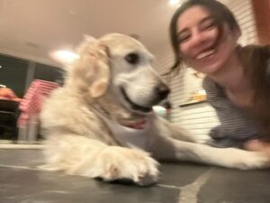 Amy Nelson Instagram - 10 YEARS OF CHICA 🥂 here’s to the matriarch of this town of dog friends and the the earth angel born to be henry’s big sister

she is a glowing ball of pure pressurized love and we love love love her so