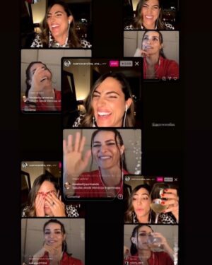 Ana Maria Orozco Instagram - Gracias mi @cuervocarolina por este live tan amoroso y divertido. Qué buena conversa!
Y gracias infinitas a tod@s los que se conectaron, GRACIAS por sus mensajes y comentarios, con tanto respeto. 🙏🙏🙏♥️🌈