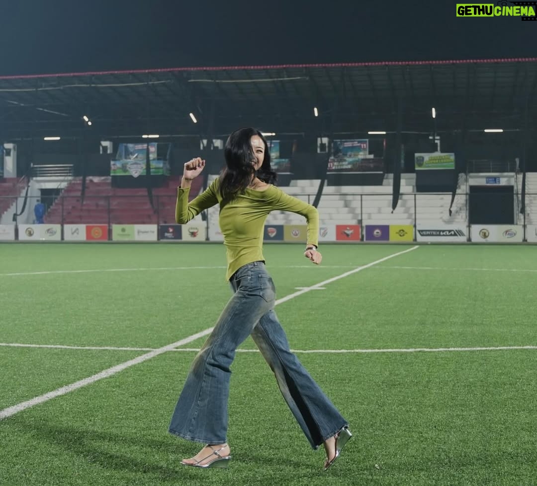 Andrea Kevichusa - 80.1K Likes - Scored a hattrick. No biggie.