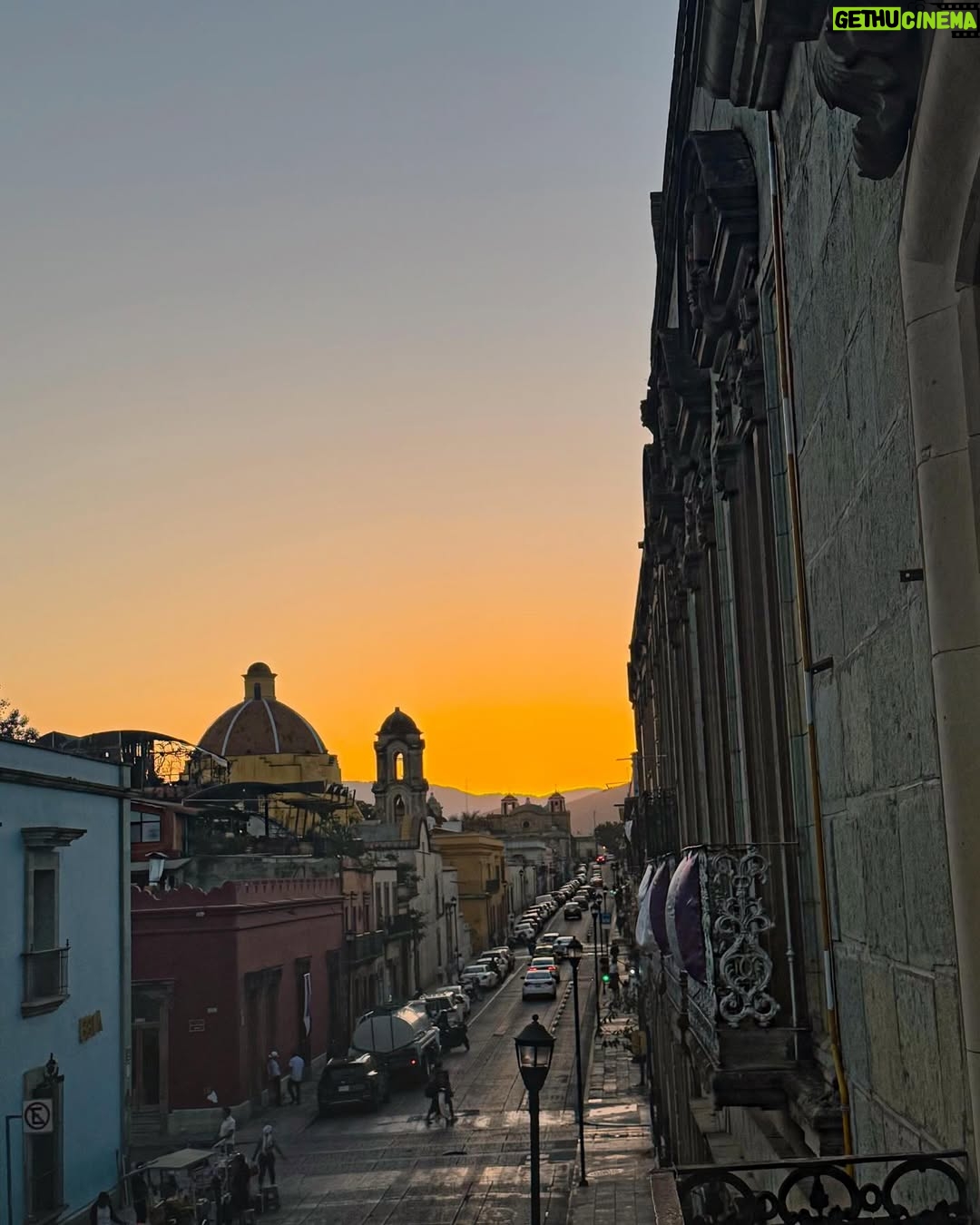 Andrea Legarreta - 70.5K Likes - Enamorada estoy de ti… Oaxaca de mis amores… Eres magia pura… ❣️ 

Oaxaca sabe mejor con mi ojitos de cielo… @juan.legarreta ❣️ Y el mejor guía, nuestro amigo adorado @oaxacking  GRACIAS Omar adorado!! Eres lo máximo!! Te queremos!! ❣️❣️❣️🙌🏻🙌🏻🙌🏻