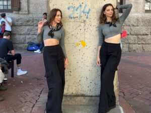 Angela Sarafyan Instagram - G20 
BTS with the sweetest. 
In Capetown, South Africa. 

It’s out today on @primevideo