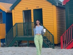 Angela Sarafyan Instagram - G20 
BTS with the sweetest. 
In Capetown, South Africa. 

It’s out today on @primevideo