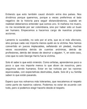 Angeline Moncayo Instagram - Ｕｎａ ｃａｒｔａ ｐａｒａ ｔｉ♾️ @elgeorgeharris