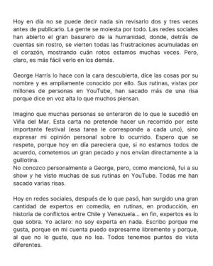 Angeline Moncayo Instagram - Ｕｎａ ｃａｒｔａ ｐａｒａ ｔｉ♾️ @elgeorgeharris
