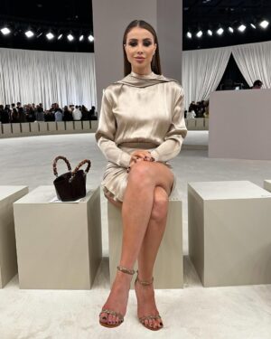Annabella Hilal Instagram - Directly from the favorites folder 📁 

In @magdabutrym via @bloomingdalesme 

Bag @gucci 

Shoes @lesilla 

Makeup @maccosmeticsmiddleeast