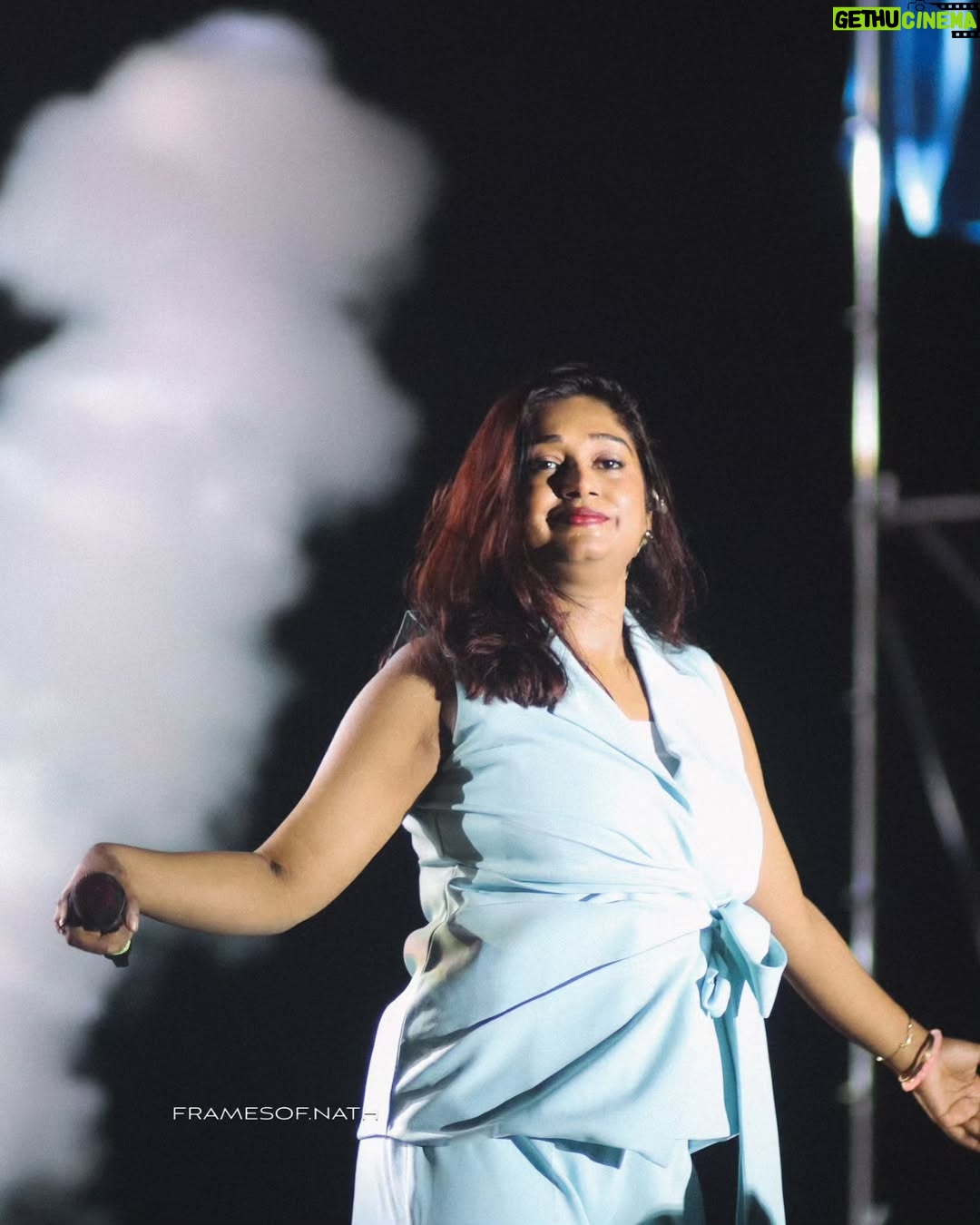 Antara Mitra - 4.8K Likes - "What a night to remember! Antara
Mitra's soulful voice and captivating
performance left @advyka.cep spellbound
at yesterday's gig!
Thankyou @advyka.cep for having us..🥰
Pic Credits -@framesof.nathh
#AntaraMitra
#LiveMusic #concoct #concoctmediareels #concoctmedia #concoctmediaandproductions
