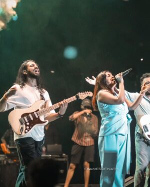 Antara Mitra Instagram - "What a night to remember! Antara
Mitra's soulful voice and captivating
performance left @advyka.cep spellbound
at yesterday's gig!
Thankyou @advyka.cep for having us..🥰

Pic Credits -@framesof.nathh

#AntaraMitra
#LiveMusic #concoct #concoctmediareels #concoctmedia #concoctmediaandproductions