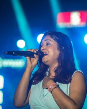 Antara Mitra Instagram - "What a night to remember! Antara
Mitra's soulful voice and captivating
performance left @advyka.cep spellbound
at yesterday's gig!
Thankyou @advyka.cep for having us..🥰

Pic Credits -@framesof.nathh

#AntaraMitra
#LiveMusic #concoct #concoctmediareels #concoctmedia #concoctmediaandproductions