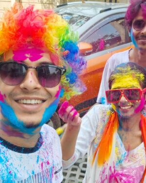 Antara Naina Roy Majumder Instagram - হাজার চাপের মাঝে অনেক হ‍্যাপি হলাম 👀
Happy Holi Guys 🥳✨🥰