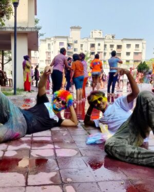 Antara Naina Roy Majumder Instagram - হাজার চাপের মাঝে অনেক হ‍্যাপি হলাম 👀
Happy Holi Guys 🥳✨🥰