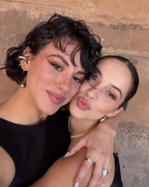 Antonia Bosman Instagram - name a better dúo, i’ll wait 💋 @viviannedietz my wife 💍🤍