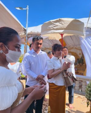 Aok Sokunkanha Instagram - ពិធីបុណ្យឆ្លងចេតិយ និងបញ្ចុះអដ្ឋិធាតុ ឧទ្ទិសជូនឧបាសក អុិន អឿង និងឧបាសិកា ម៉ា រិនថា 
15 មករា 2025