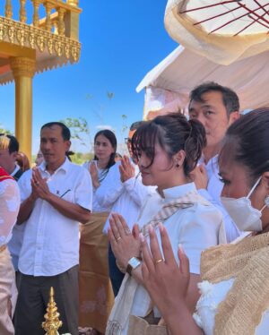 Aok Sokunkanha Instagram - ពិធីបុណ្យឆ្លងចេតិយ និងបញ្ចុះអដ្ឋិធាតុ ឧទ្ទិសជូនឧបាសក អុិន អឿង និងឧបាសិកា ម៉ា រិនថា 
15 មករា 2025