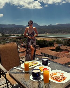 Areliz Benel Instagram - Me hospedé en @hotel_sansebastian12 maravillas terraza para el desayuno 💖