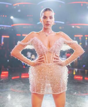 Arilena Ara Instagram - 🤍🥹BIG FINALE🥹🤍 @xfactor.albania 
WE MADEEEEE IT! 
THE WINNER!!! @riigersa 💫 🏆 #GirlsCategory